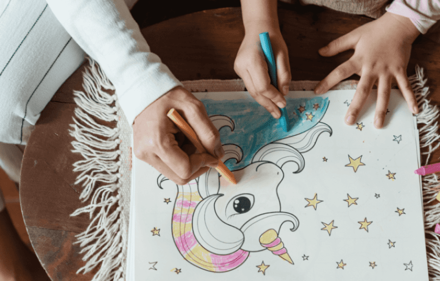cuentos infantiles y libros de colorear